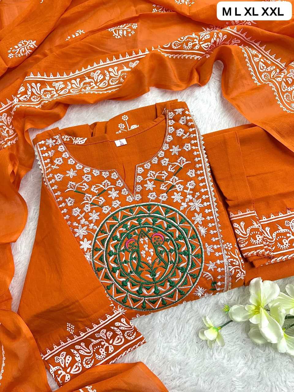 YNF Wholesale Cotton Embroidery Suits KESH684 KALANK | Surat Manufacturer