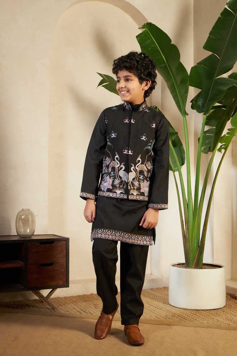 YNF Wholesale Cotton Kids Kurta Pajama RIN202 Little Viraasat | Surat Manufacturer