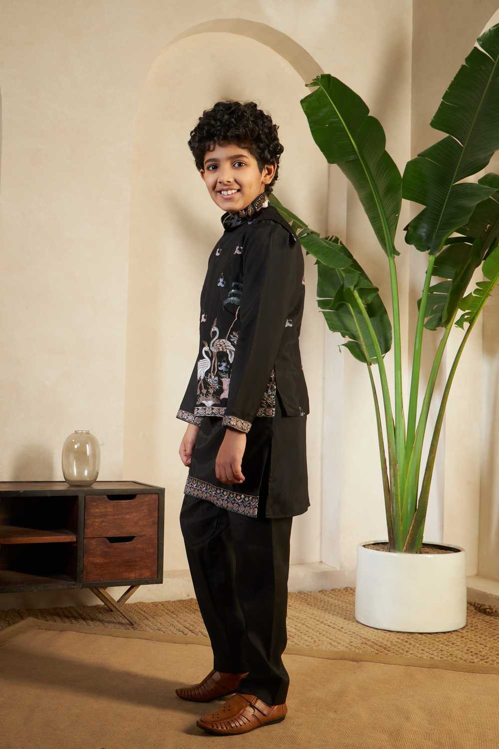 YNF Wholesale Cotton Kids Kurta Pajama RIN202 Little Viraasat | Surat Manufacturer