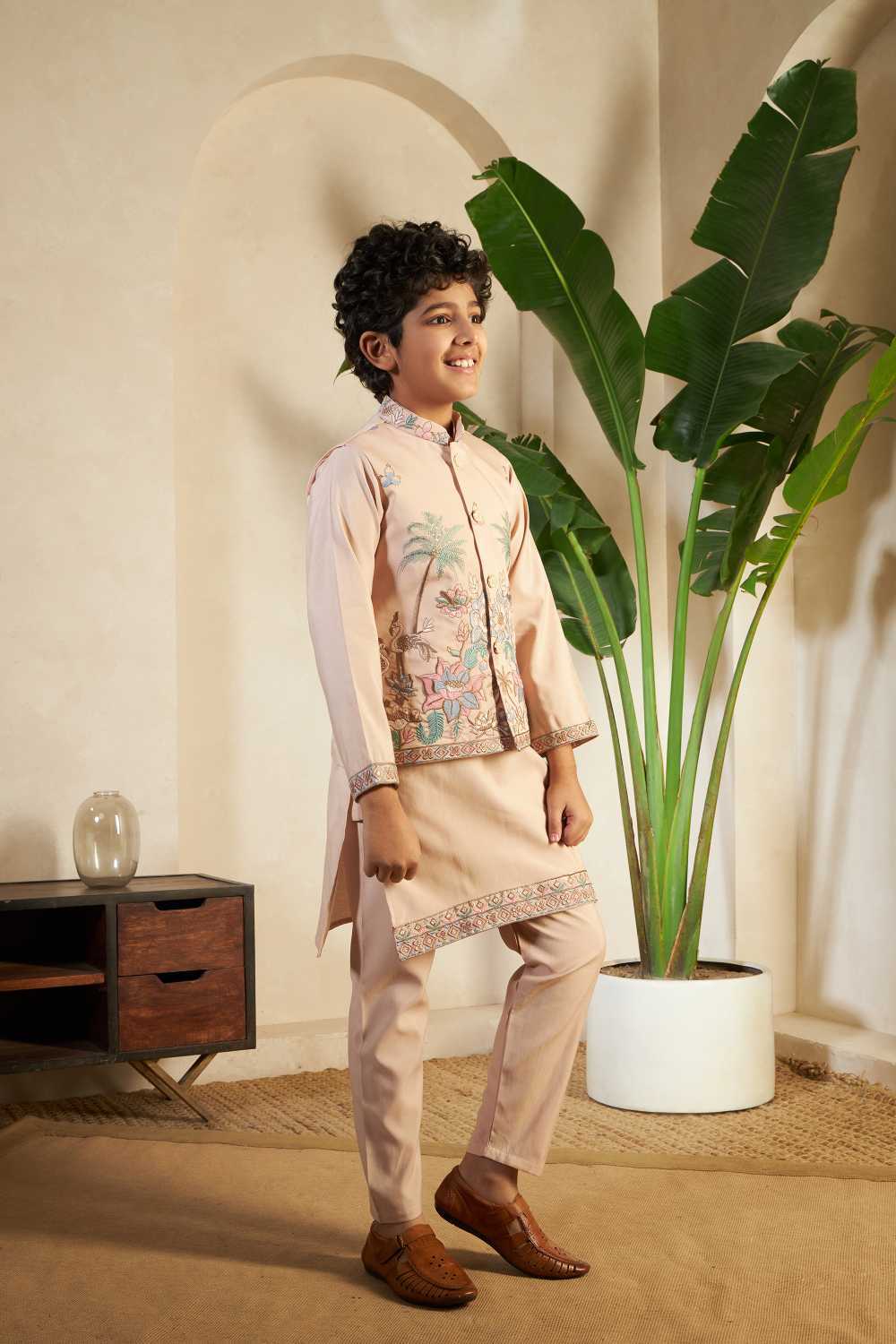 YNF Wholesale Cotton Kids Kurta Pajama RIN202 Little Viraasat | Surat Manufacturer