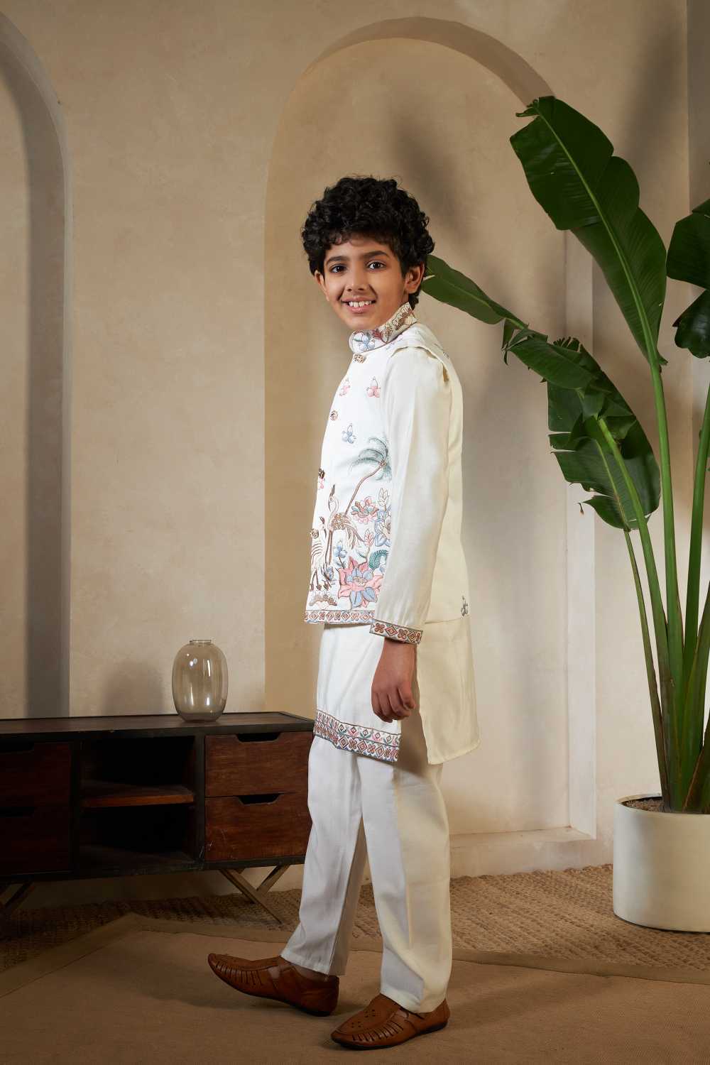 YNF Wholesale Cotton Kids Kurta Pajama RIN202 Little Viraasat | Surat Manufacturer