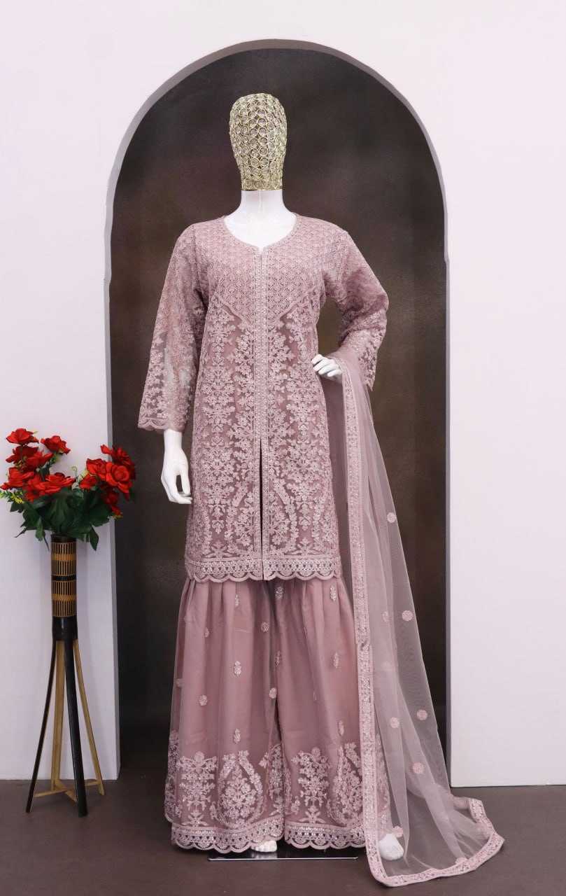 YNF Wholesale Crepe Silk Embroidery Suits KESH704 SAYURI SANA 5819 | Surat Manufacturer