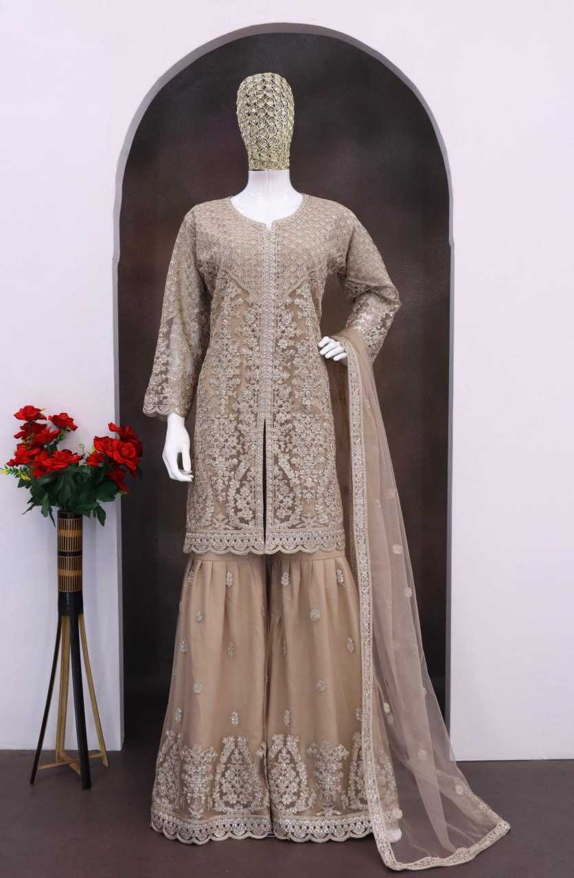 YNF Wholesale Crepe Silk Embroidery Suits KESH704 SAYURI SANA 5819 | Surat Manufacturer