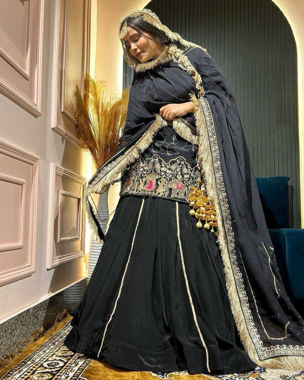 YNF Wholesale Crepe Silk Traditional Lehenga RIN162 5865 | Surat Manufacturer