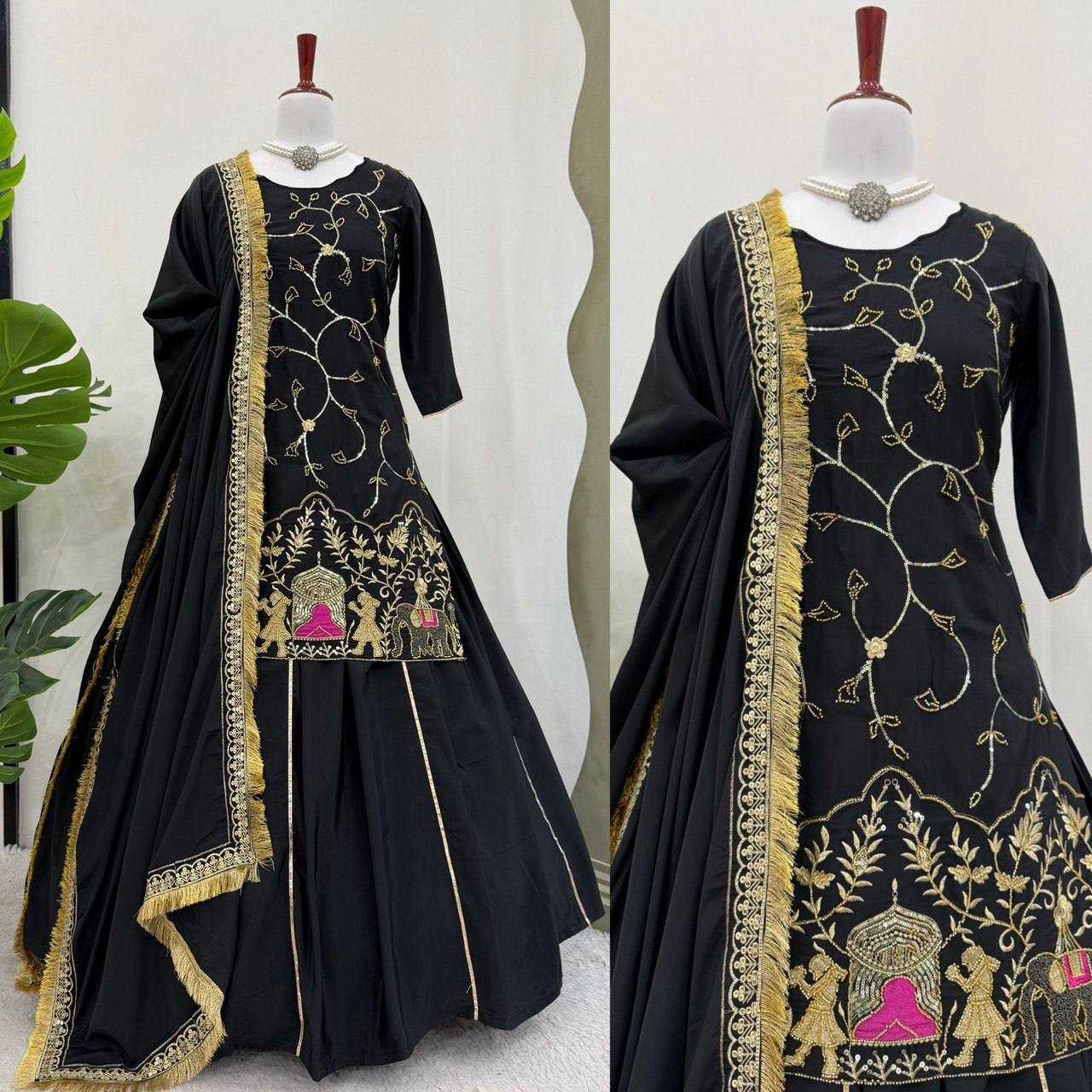 YNF Wholesale Crepe Silk Traditional Lehenga RIN162 5865 | Surat Manufacturer