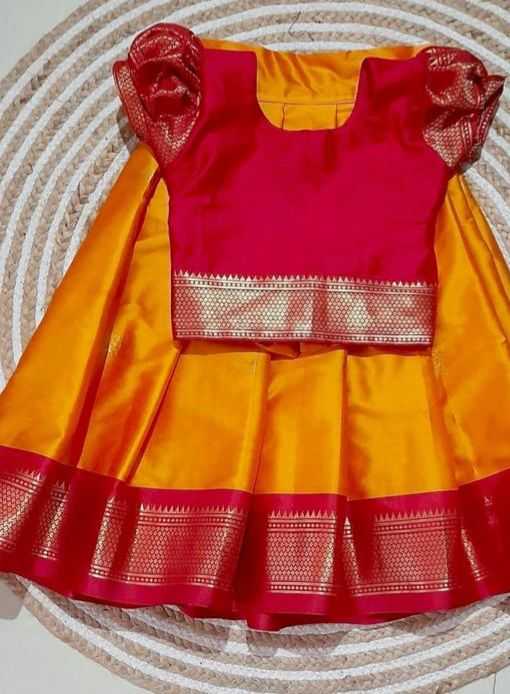 YNF Wholesale Crepe Silk Kids Lehenga RIN235 KRISH | Surat Manufacturer