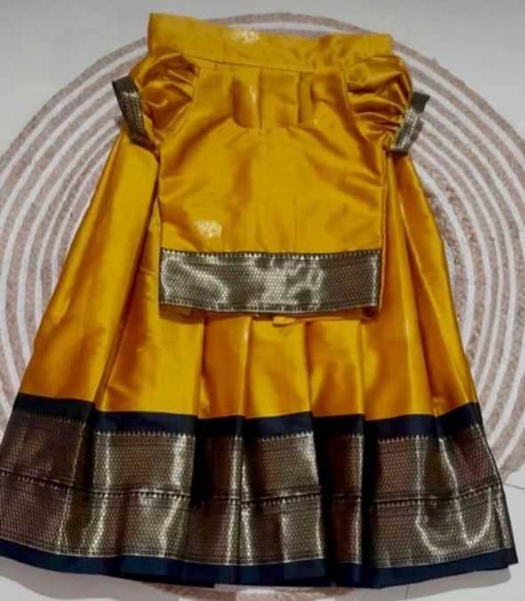 YNF Wholesale Crepe Silk Kids Lehenga RIN235 KRISH | Surat Manufacturer
