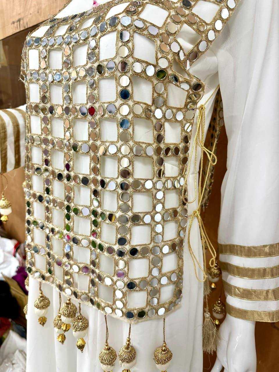 Ynf Crush Silk  Gowns Wholesale Designer Gowns Silk Gowns Indo-Western Gown With Jacket Manufacturer - YNF Online