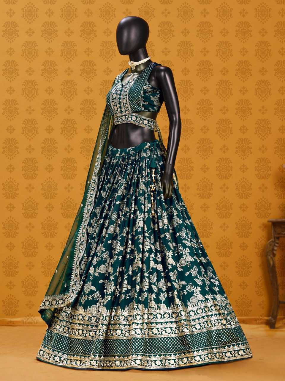 YNF Wholesale Dola Silk Silk Lehenga KESH638 7100 | Surat Manufacturer