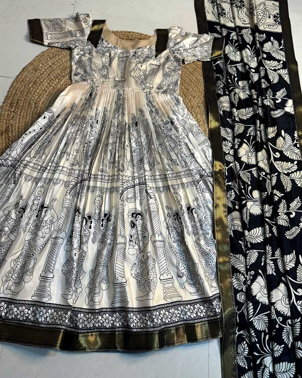 YNF Wholesale Dola Silk Anarkali Gown RIN102 122 | Surat Manufacturer