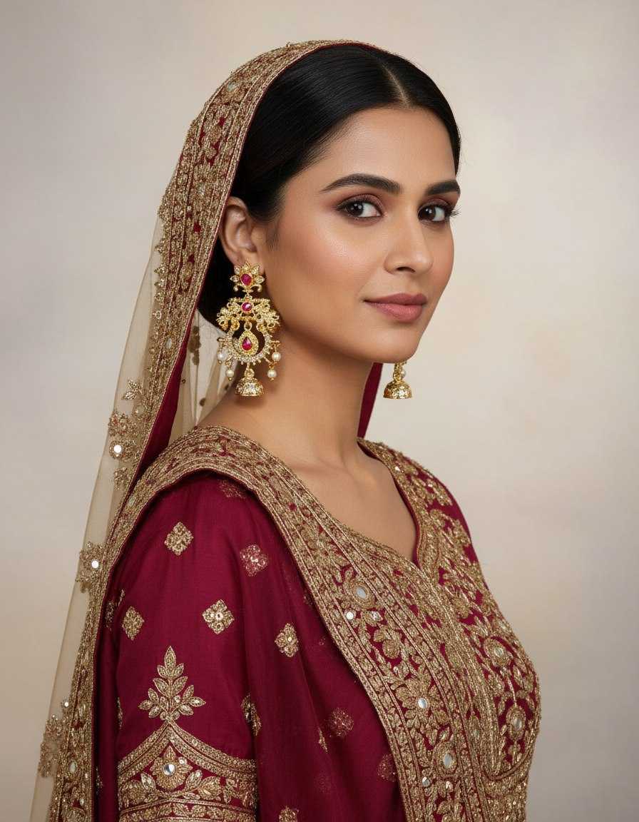 YNF Wholesale Fancy Fancy Earrings KESH191 EARRING | Surat Manufacturer