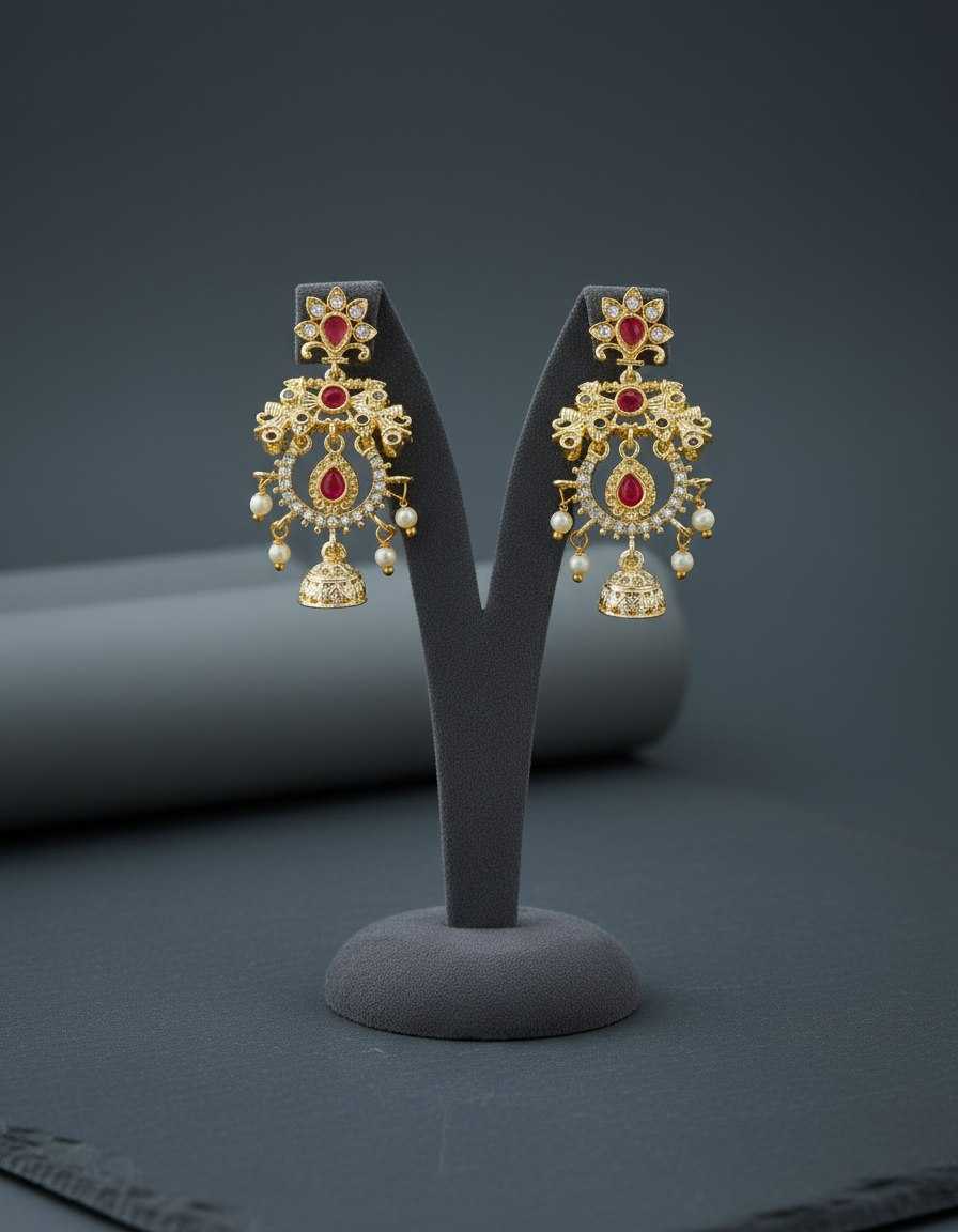 YNF Wholesale Fancy Fancy Earrings KESH191 EARRING | Surat Manufacturer