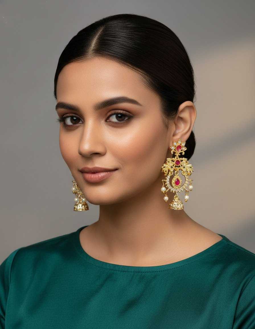 YNF Wholesale Fancy Fancy Earrings KESH191 EARRING | Surat Manufacturer