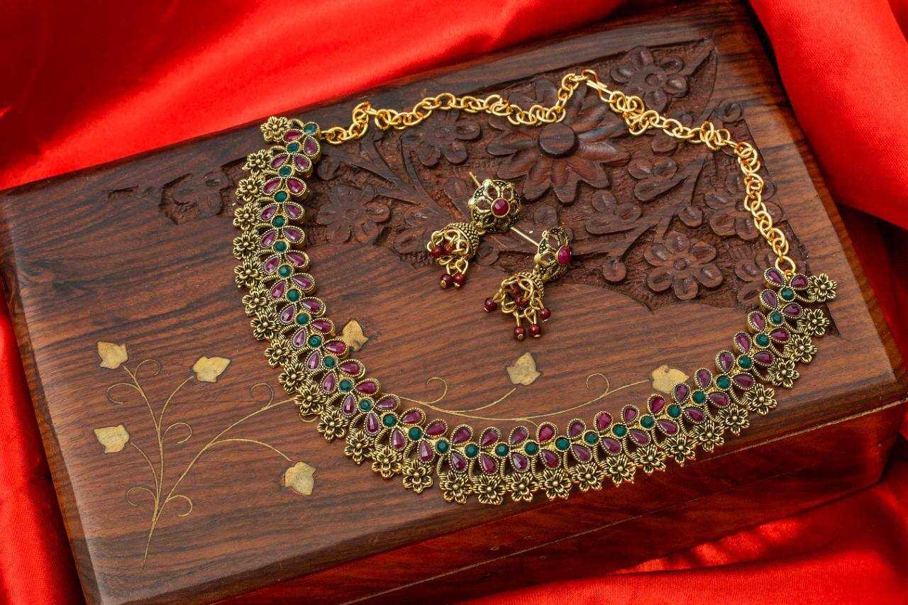 YNF Wholesale Fancy Artificial Necklace Sets KESH191 NECKLACE SET | Surat Manufacturer