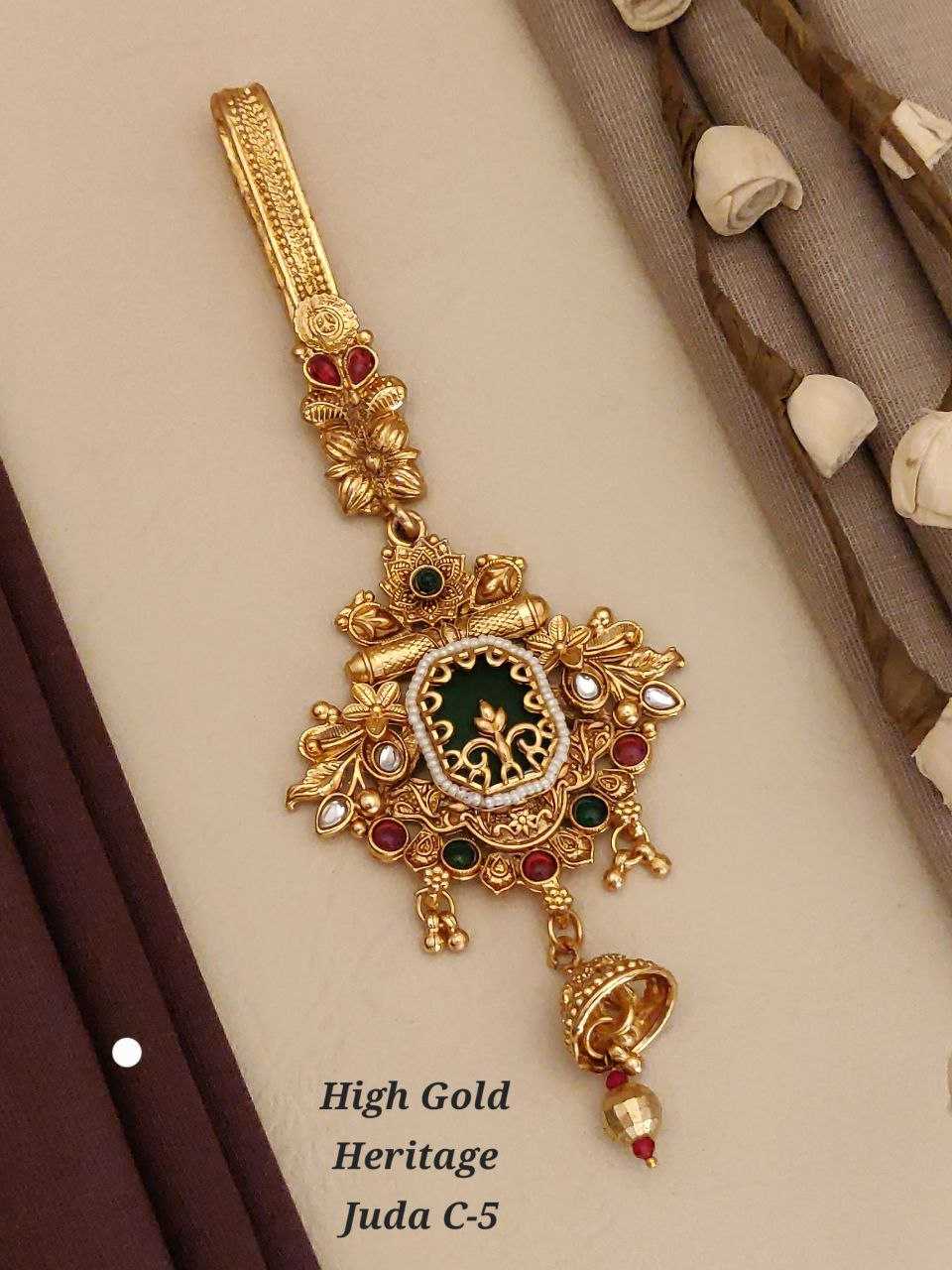 YNF Wholesale Fancy Traditional Jewelry KESH193 JUDA | Surat Manufacturer