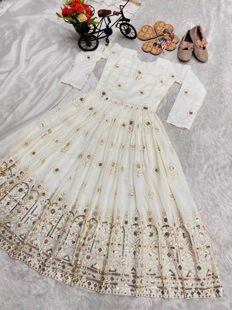 YNF Wholesale Fancy Kids Gown KESH415 239 | Surat Manufacturer