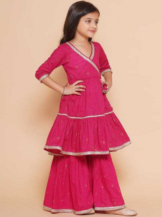 YNF Wholesale Fancy Kids Sharara KESH461 215 | Surat Manufacturer