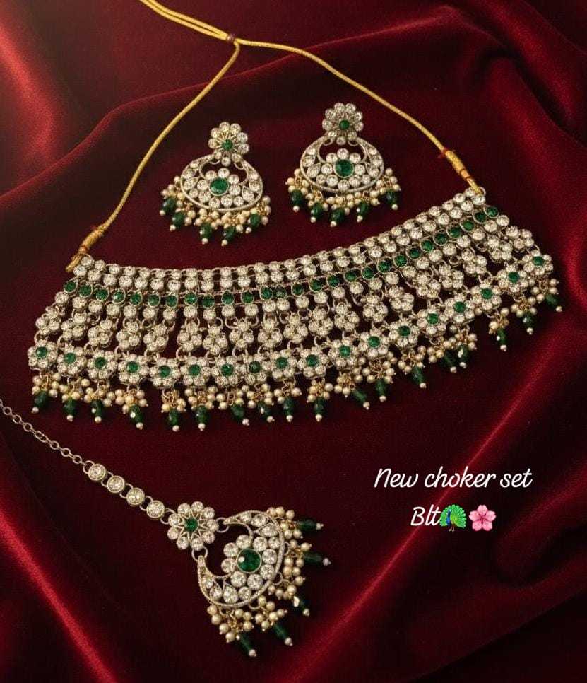 YNF Wholesale Fancy Choker Necklaces KESH494 1 | Surat Manufacturer