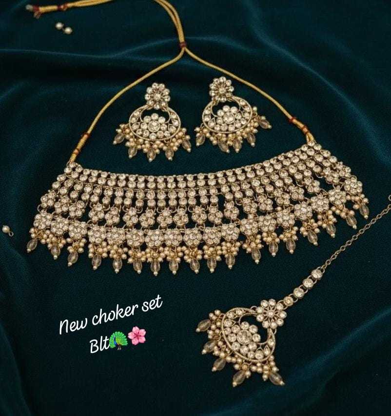 YNF Wholesale Fancy Choker Necklaces KESH494 1 | Surat Manufacturer