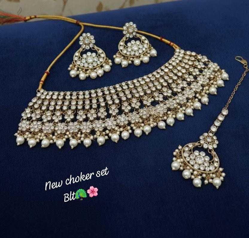 YNF Wholesale Fancy Choker Necklaces KESH494 1 | Surat Manufacturer