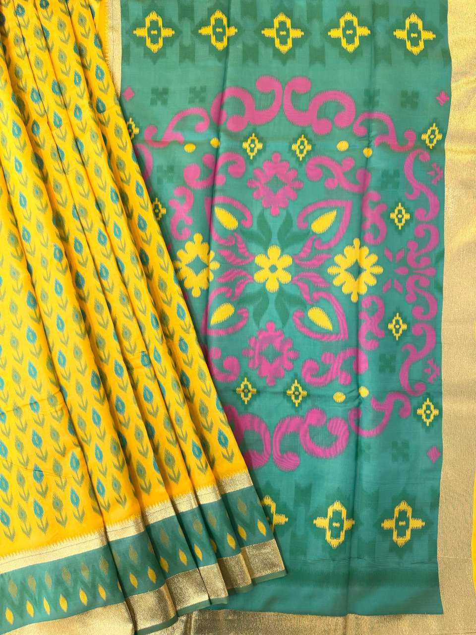 YNF Wholesale Fancy Pochampally Sarees KESH532 538 | Surat Manufacturer