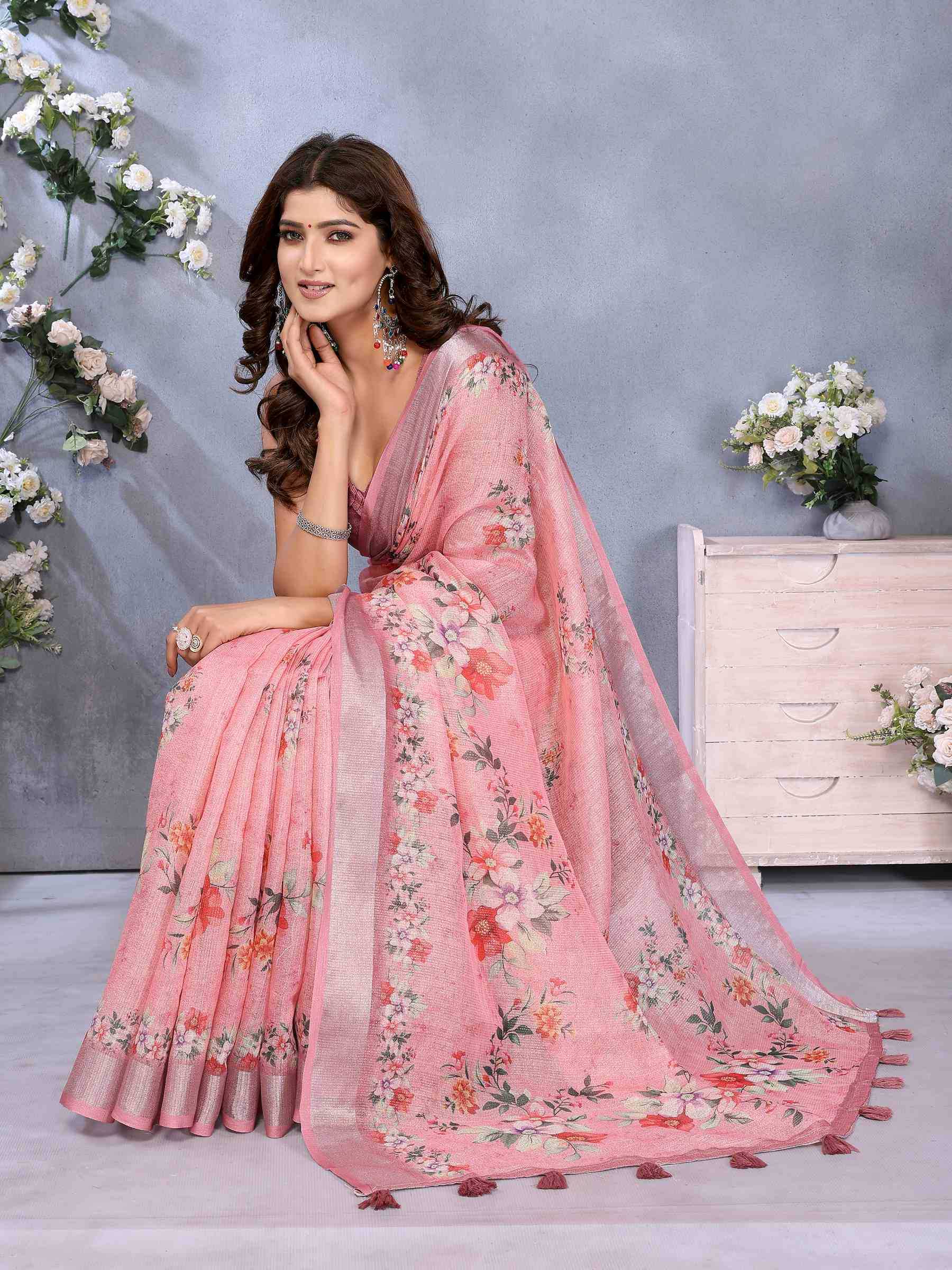 YNF Wholesale Fancy Fancy Sarees KESH553 410 | Surat Manufacturer