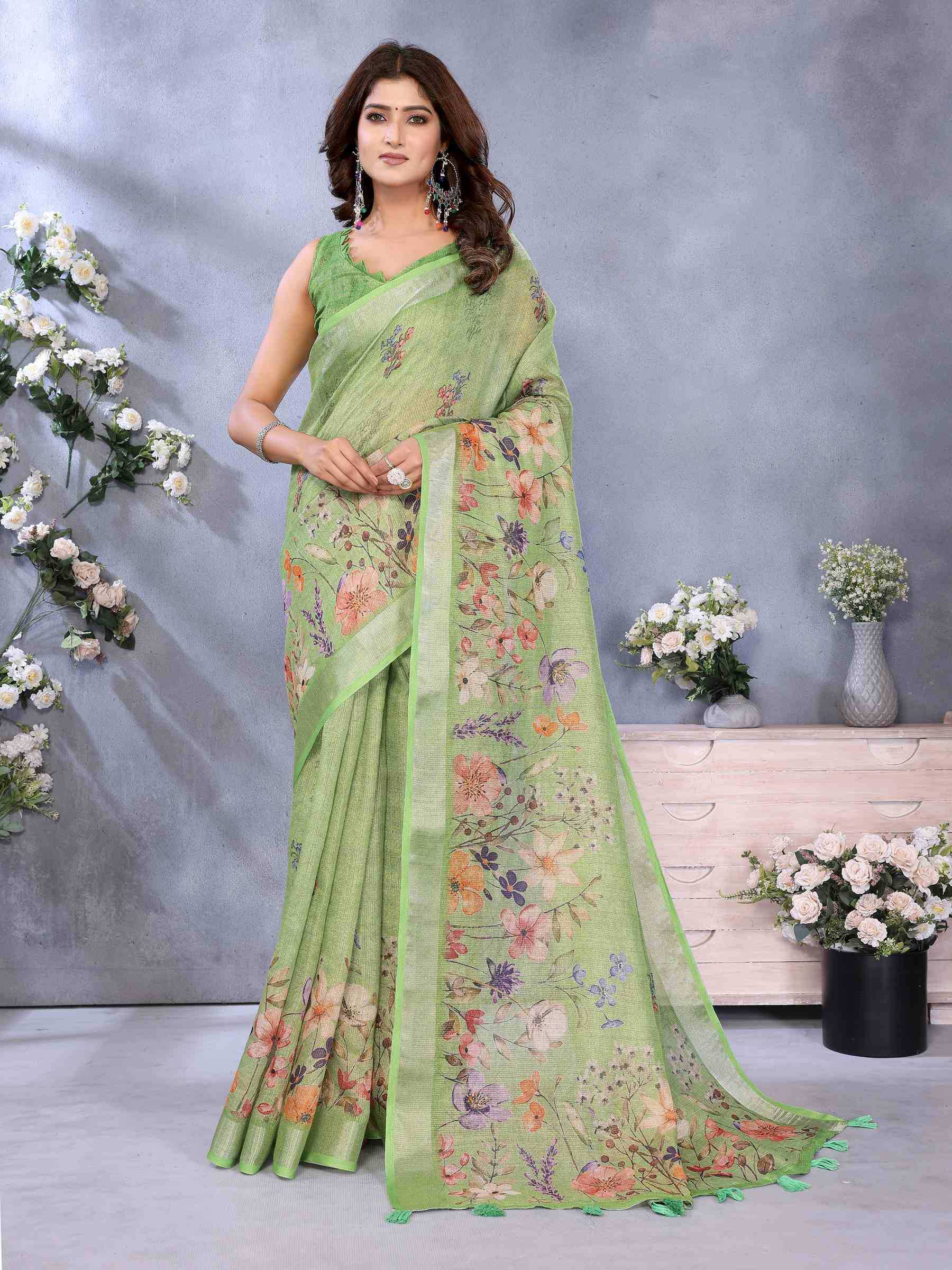 YNF Wholesale Fancy Festive Sarees KESH553 412 | Surat Manufacturer