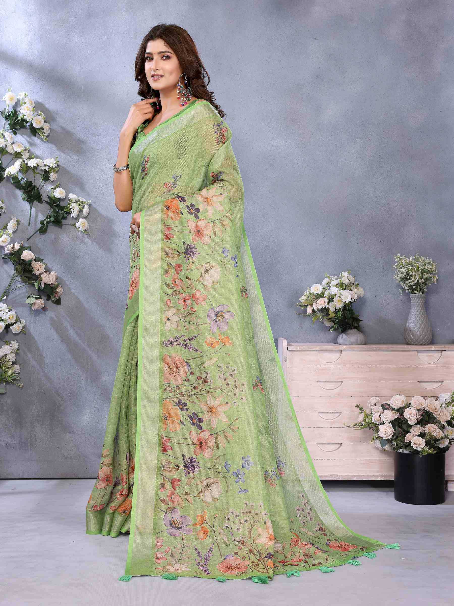 YNF Wholesale Fancy Festive Sarees KESH553 412 | Surat Manufacturer
