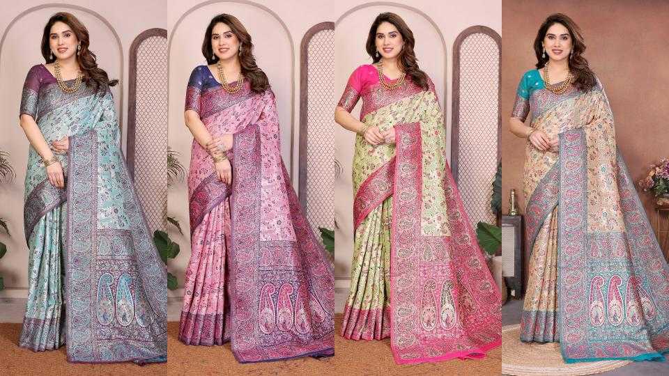 YNF Wholesale Fancy Zari Border Sarees KESH659 Saptapadi1 | Surat Manufacturer