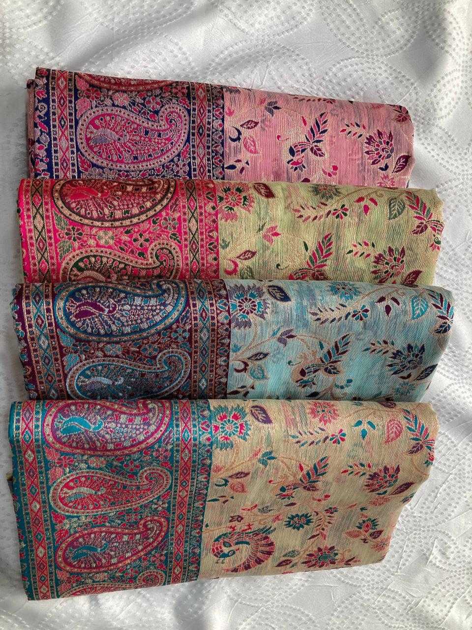 YNF Wholesale Fancy Zari Border Sarees KESH659 Saptapadi1 | Surat Manufacturer