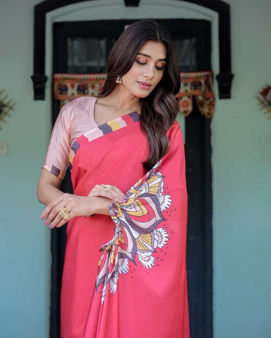 YNF Wholesale Fancy Designer Sarees KESH719 125 | Surat Manufacturer