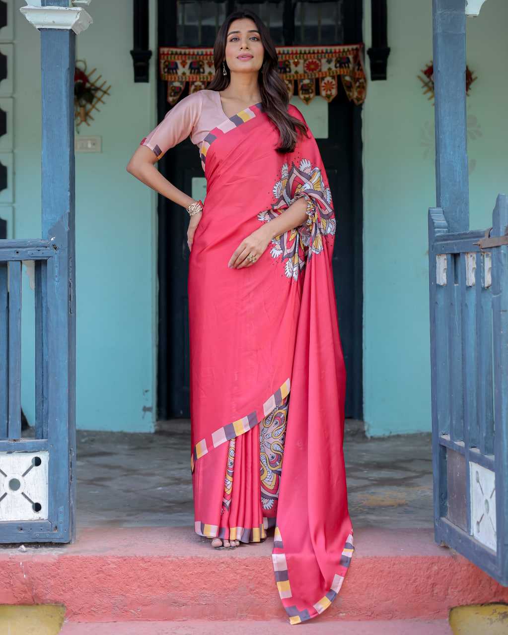 YNF Wholesale Fancy Designer Sarees KESH719 125 | Surat Manufacturer