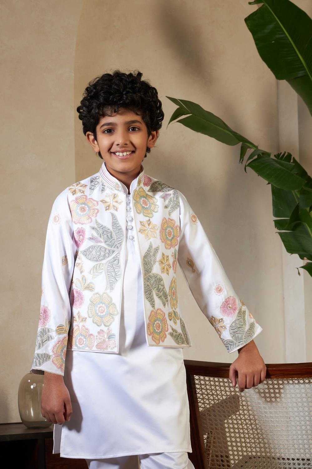 YNF Wholesale Fancy Boys Kurta Pyjama RIN202 | Surat Manufacturer