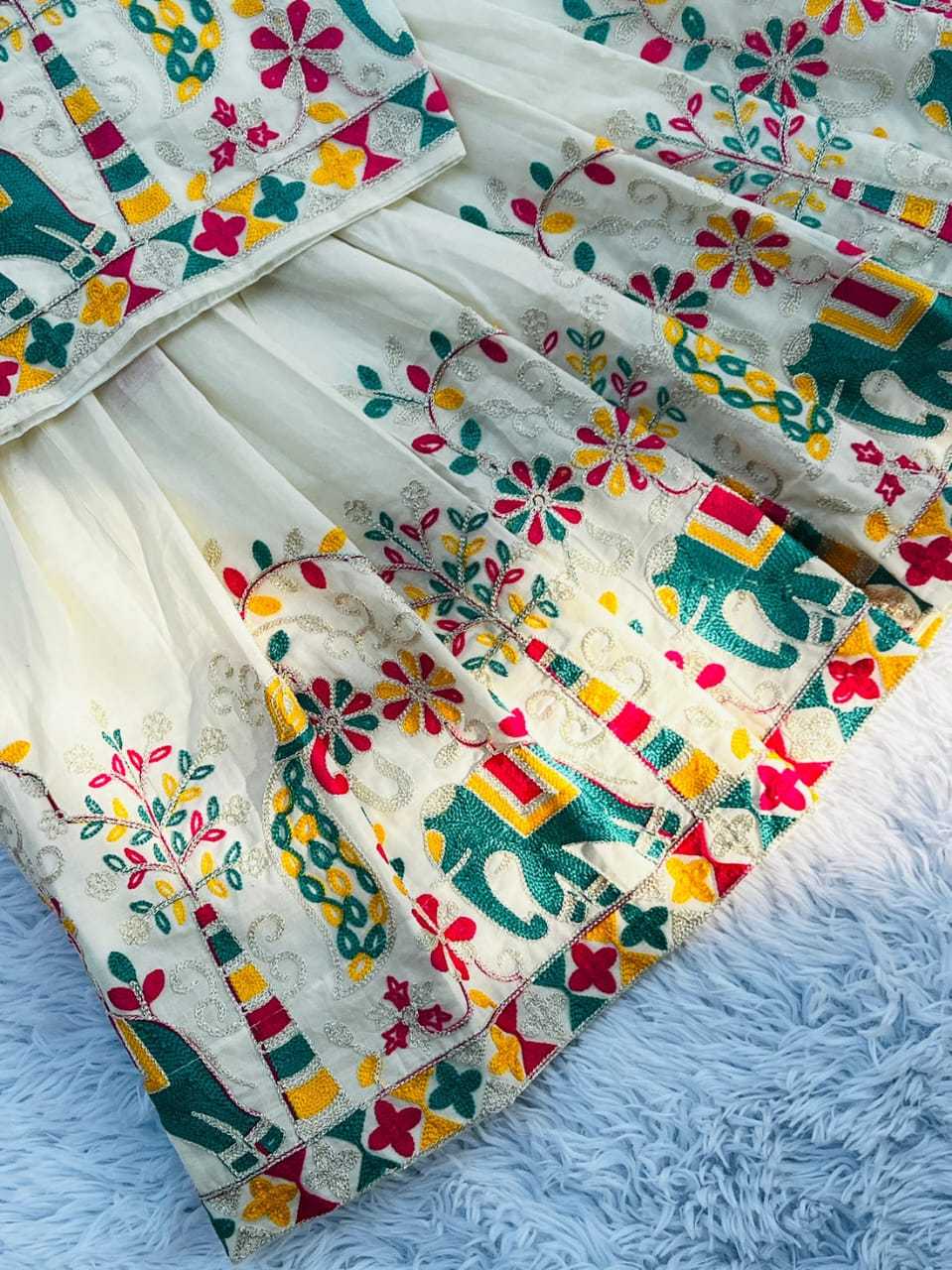YNF Wholesale Fancy Kids Designer Frock RIN235 KENJI | Surat Manufacturer