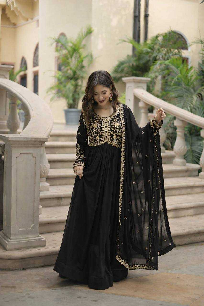 YNF Wholesale Faux Blooming Evening Gowns KESH175 3095 | Surat Manufacturer