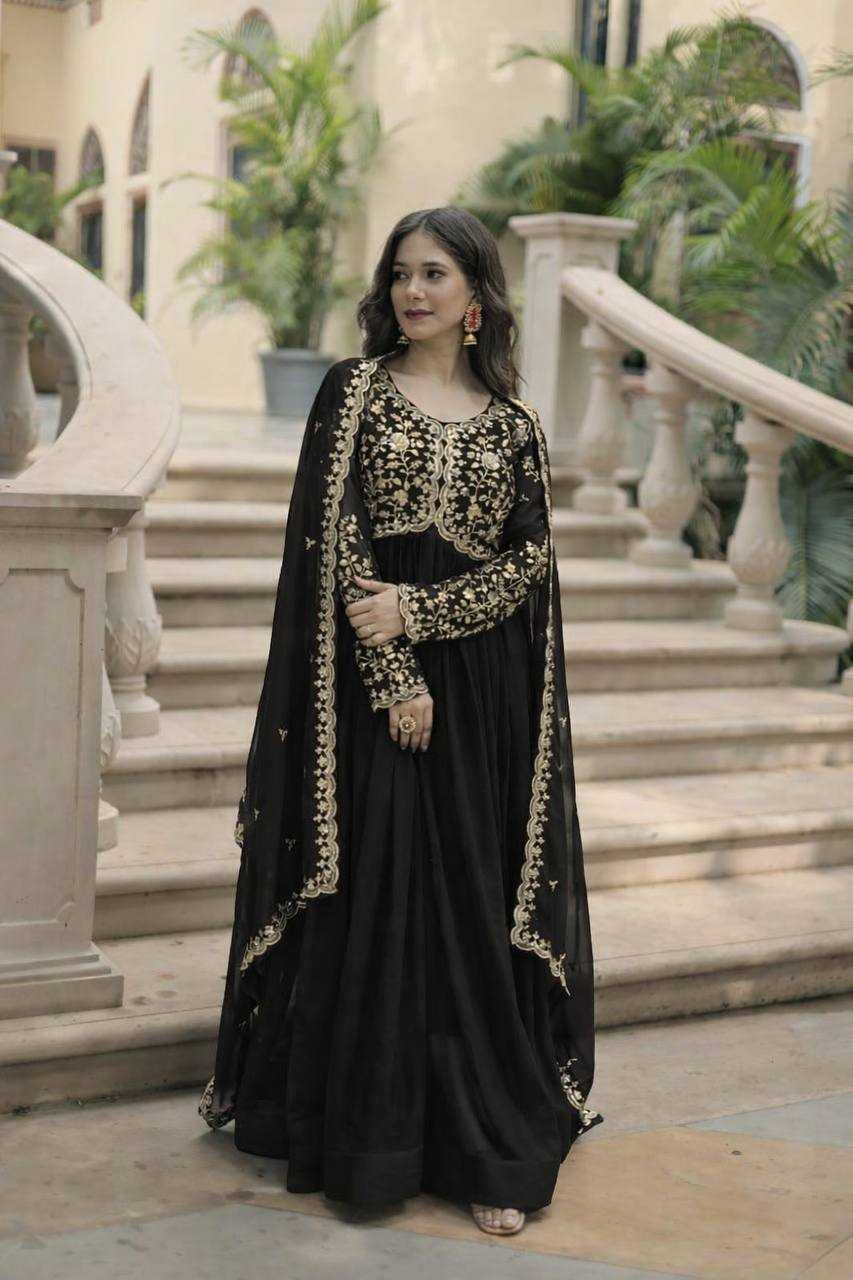 YNF Wholesale Faux Blooming Evening Gowns KESH175 3095 | Surat Manufacturer