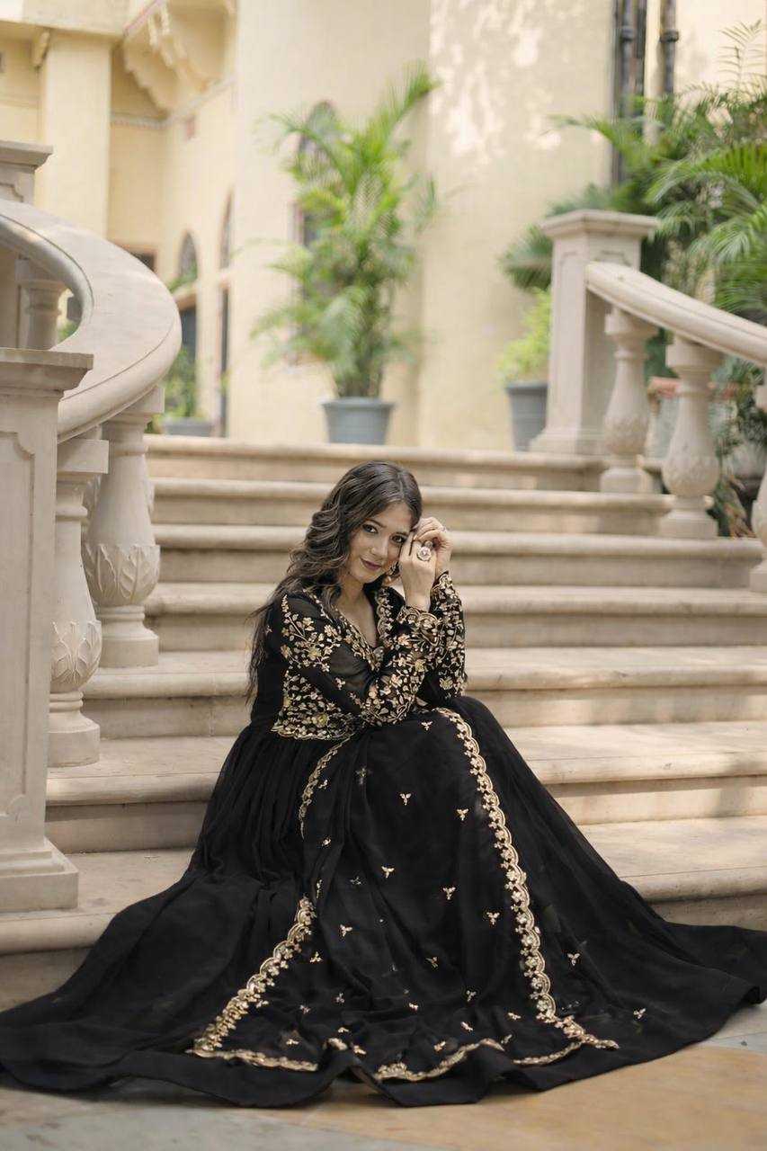 YNF Wholesale Faux Blooming Evening Gowns KESH175 3095 | Surat Manufacturer