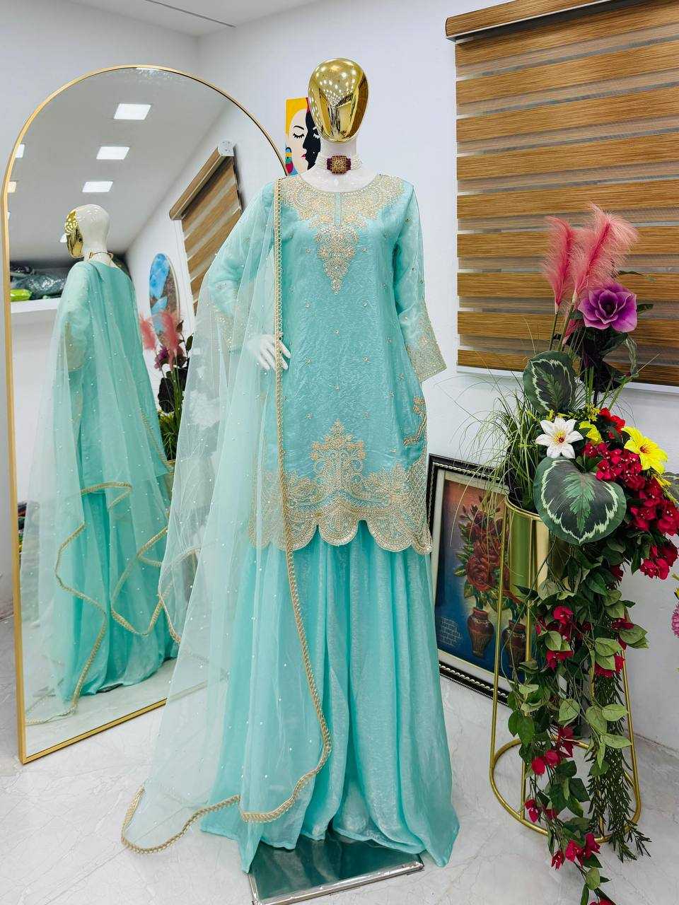 Ynf Faux Georgette  Lehengas Wholesale Bridal Lehenga Wedding Lehenga Lehenga For Reception Manufacturer - YNF Online