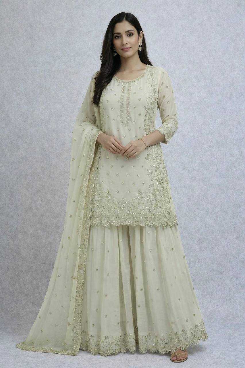 YNF Wholesale Faux Georgette Embroidery Suits KESH159 1713 | Surat Manufacturer