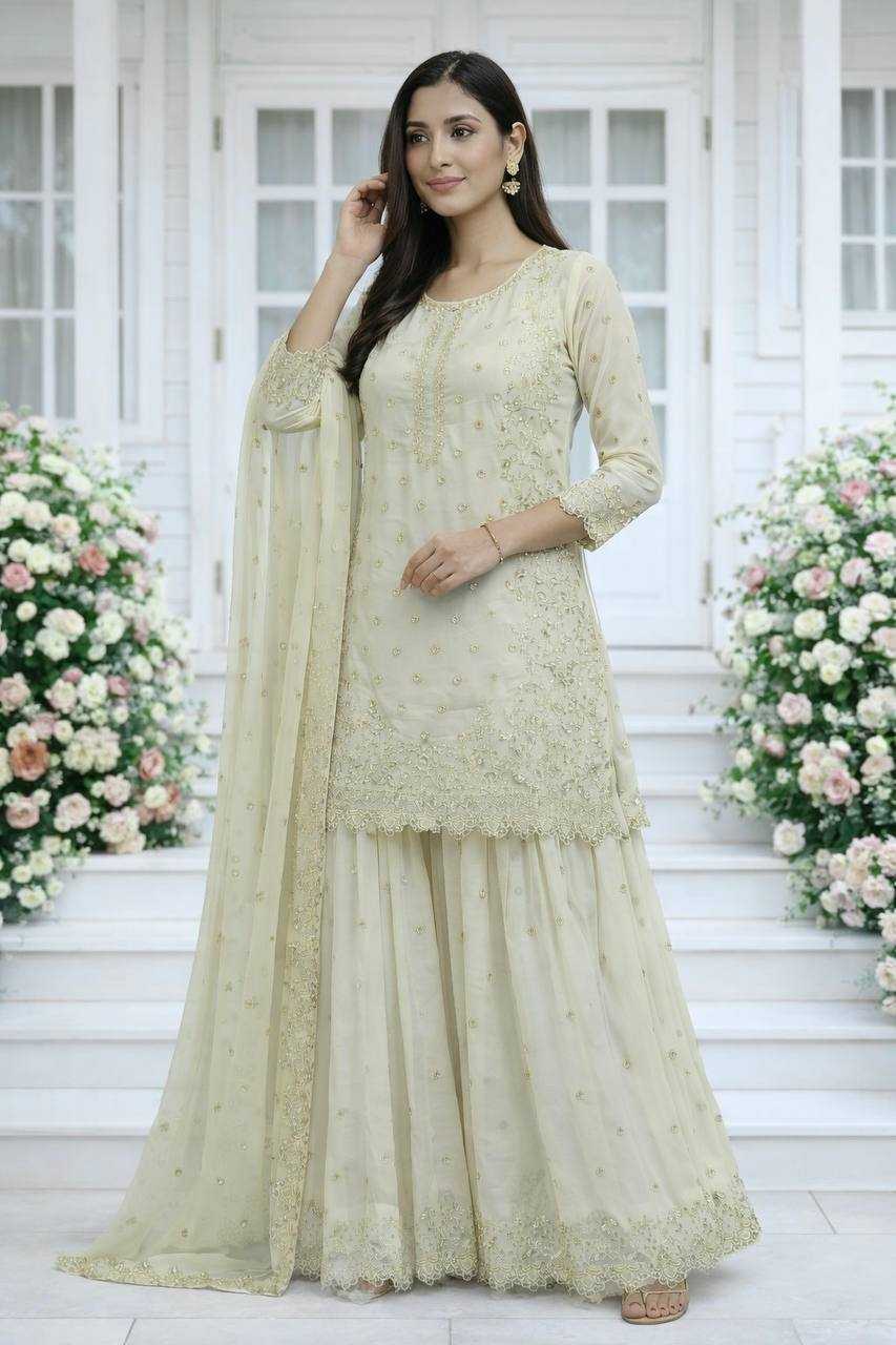 YNF Wholesale Faux Georgette Embroidery Suits KESH159 1713 | Surat Manufacturer