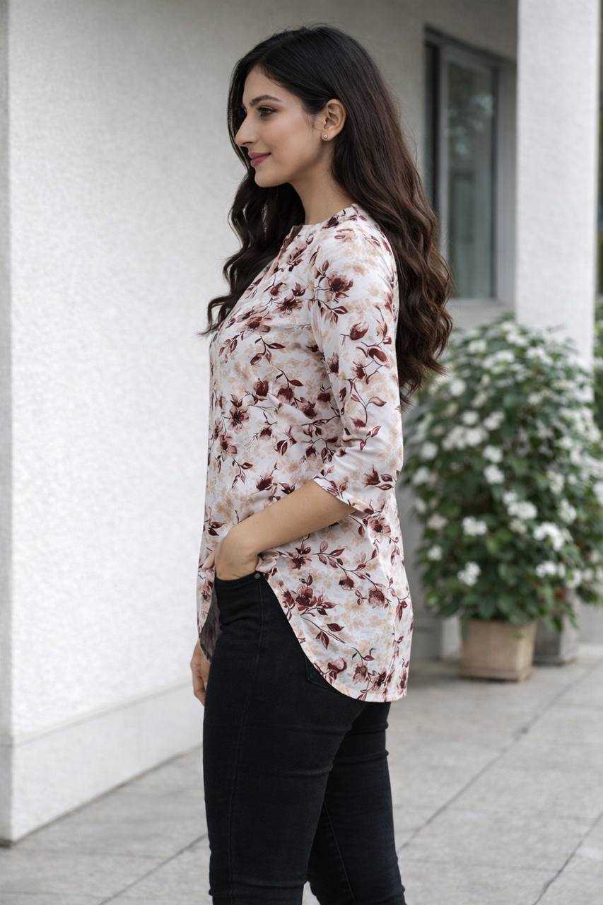 YNF Wholesale Faux Georgette Workwear Kurtis KESH175 Westutn | Surat Manufacturer