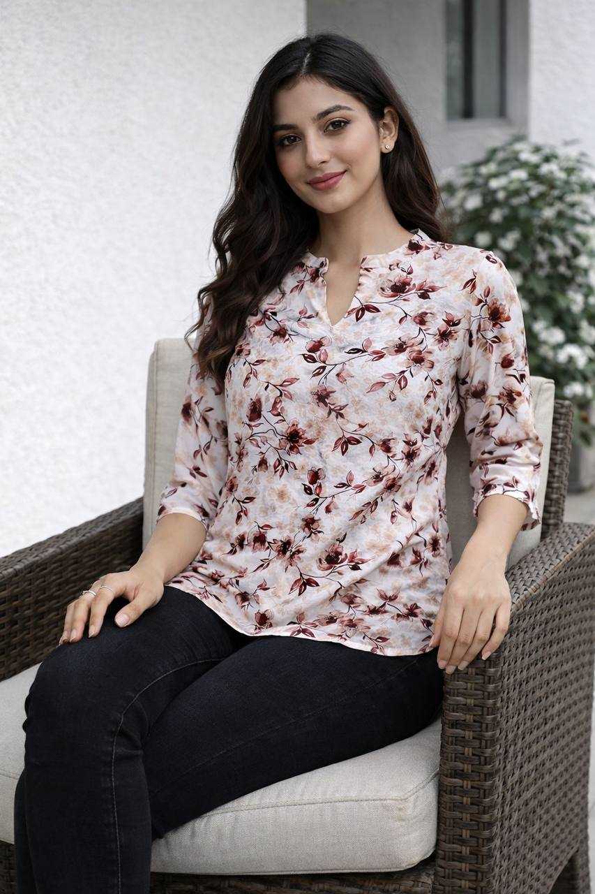 YNF Wholesale Faux Georgette Workwear Kurtis KESH175 Westutn | Surat Manufacturer