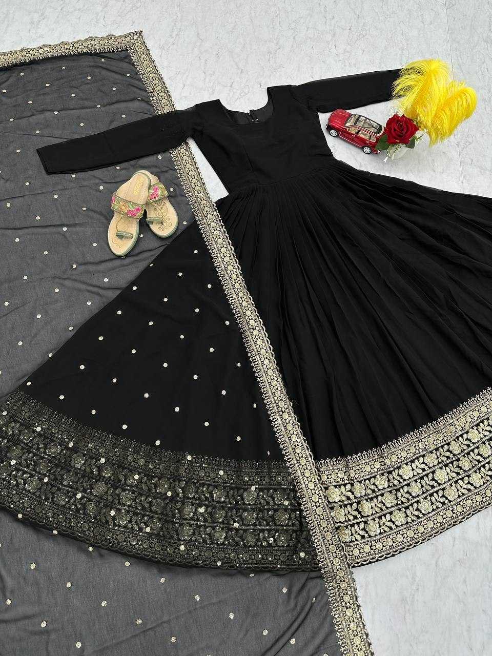YNF Wholesale Faux Georgette Anarkali Gown KESH497 233 | Surat Manufacturer
