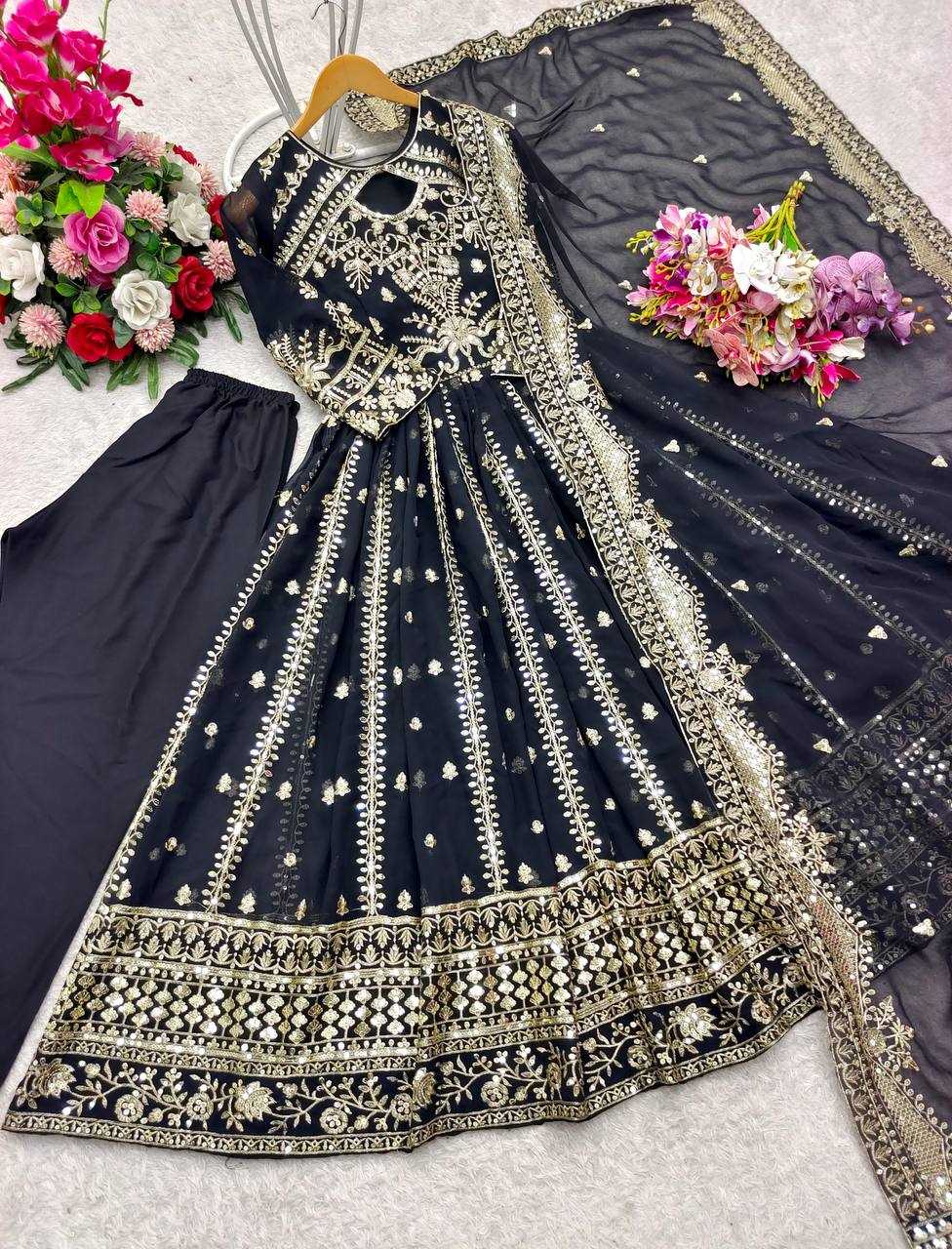 YNF Wholesale Faux Georgette Wedding Gown KESH506 8028 | Surat Manufacturer