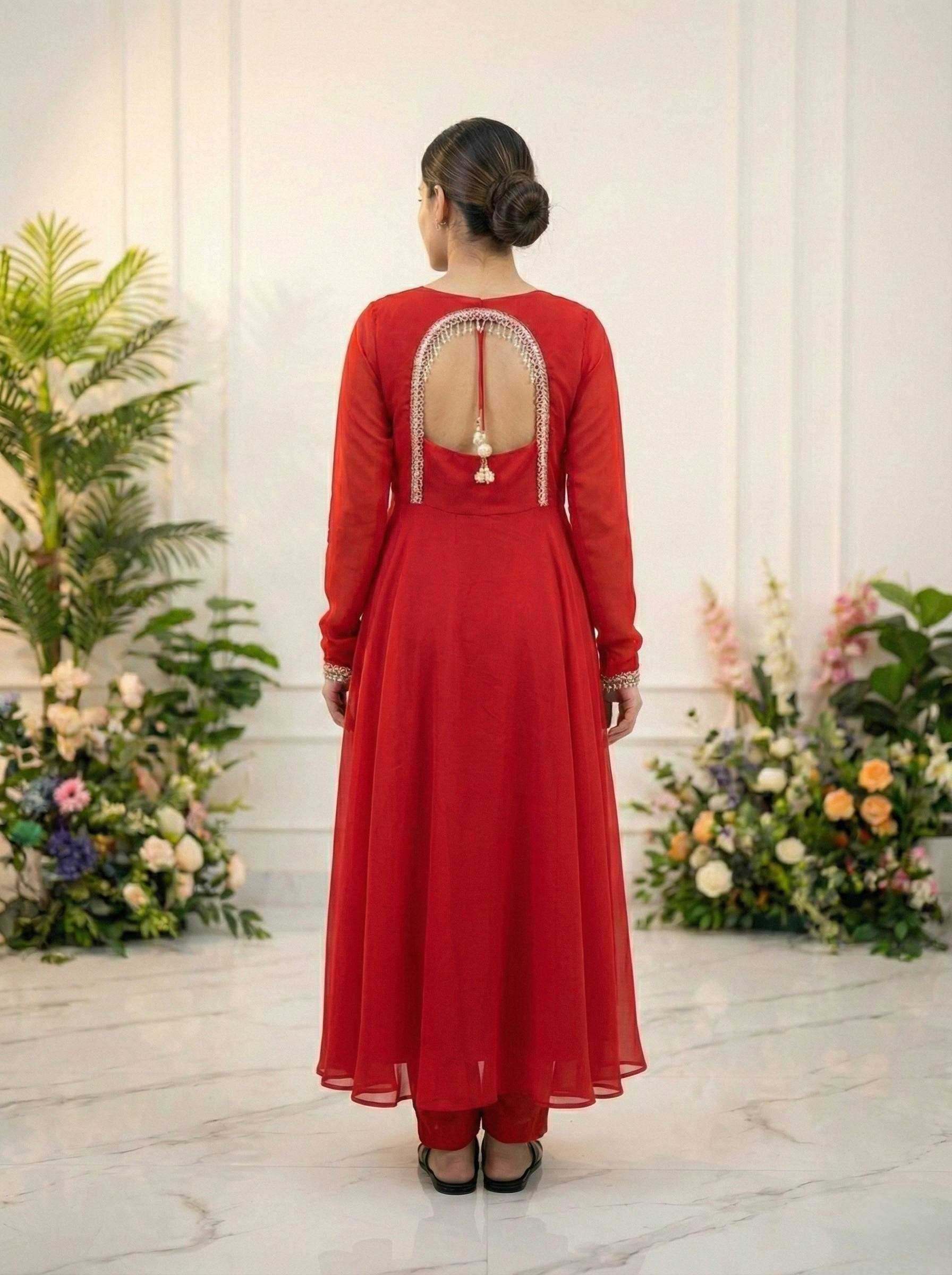 YNF Wholesale Faux Georgette Fancy Gowns KESH513 MANIKA | Surat Manufacturer