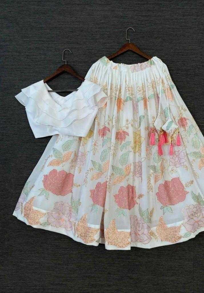 YNF Wholesale Faux Georgette Kids Ethnic Wear RIN235 anita | Surat Manufacturer