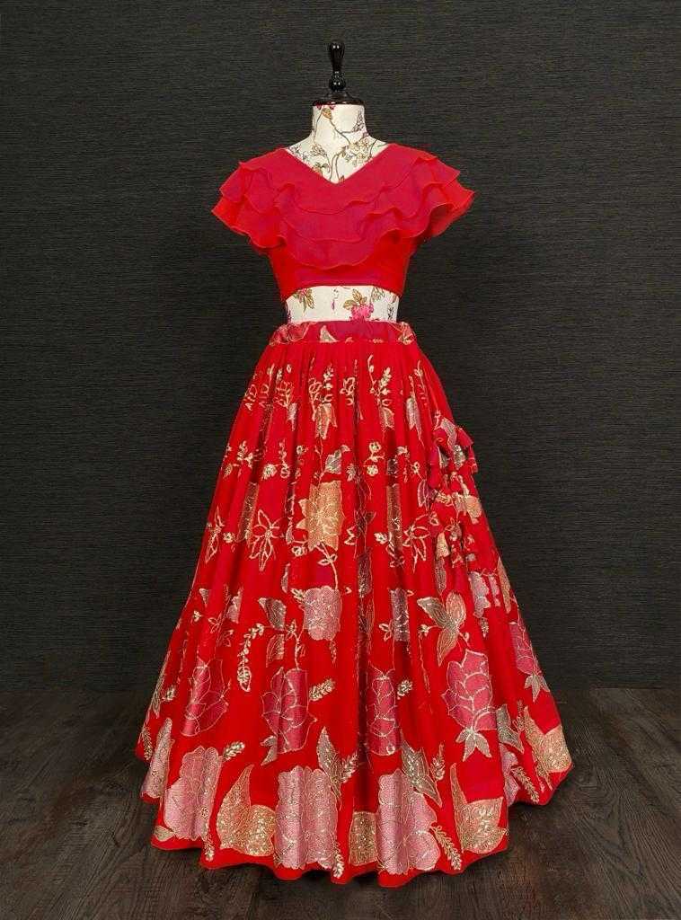 YNF Wholesale Faux Georgette Kids Ethnic Wear RIN235 anita | Surat Manufacturer