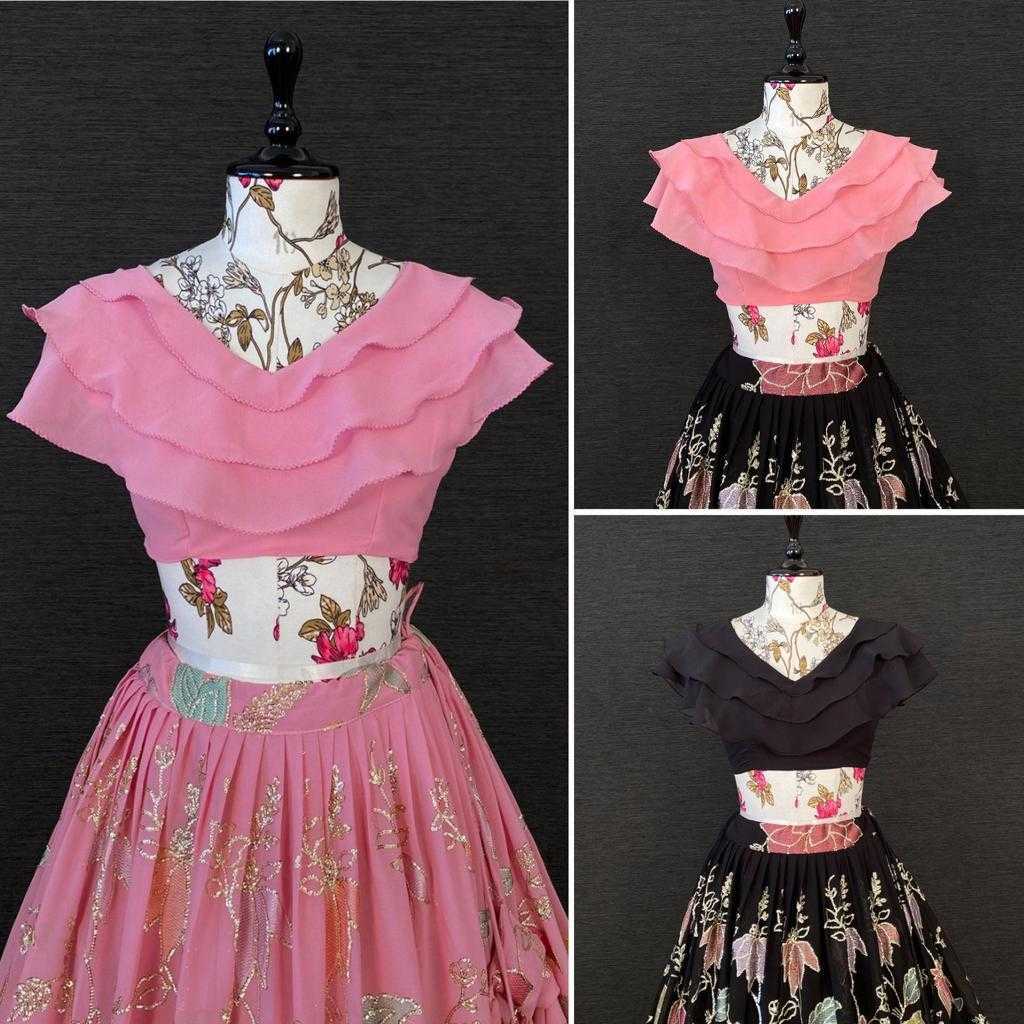 YNF Wholesale Faux Georgette Kids Ethnic Wear RIN235 anita | Surat Manufacturer