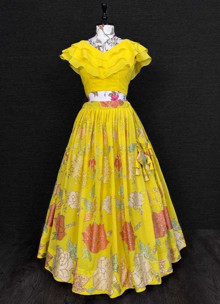 YNF Wholesale Faux Georgette Kids Ethnic Wear RIN235 anita | Surat Manufacturer