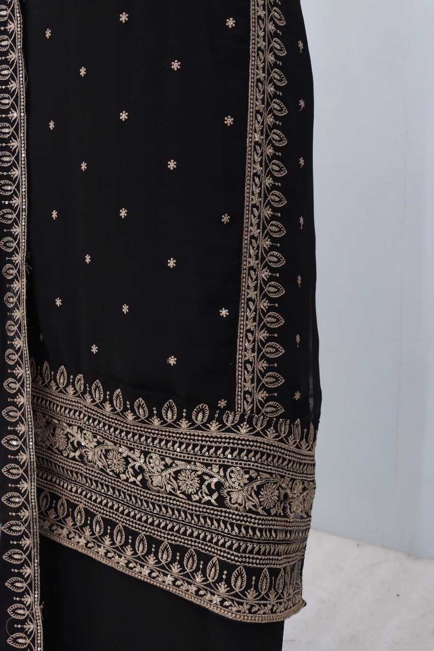 YNF Wholesale Faux Georgette Party wear suits RIN236 AASHIRWAD 10068 | Surat Manufacturer
